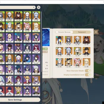 Genshin Impact End Game ASIA|AR 59|11 Limited+5(*5Weapon)|MHuTao+Sign,Arle image 1