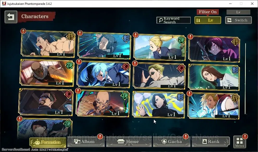 Jujutsu Kaisen: Phantom Parade Accounts SEA |PR 1|9 SSR 2 Limited|Executioner Yuta,Entrust image 3
