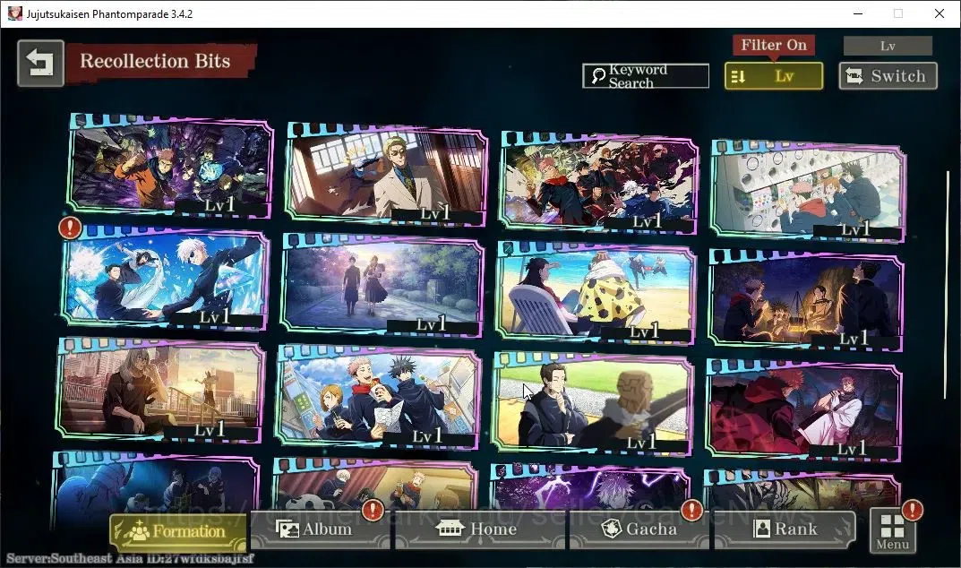 Jujutsu Kaisen: Phantom Parade Accounts SEA |PR 1|9 SSR 2 Limited|Executioner Yuta,Entrust image 4