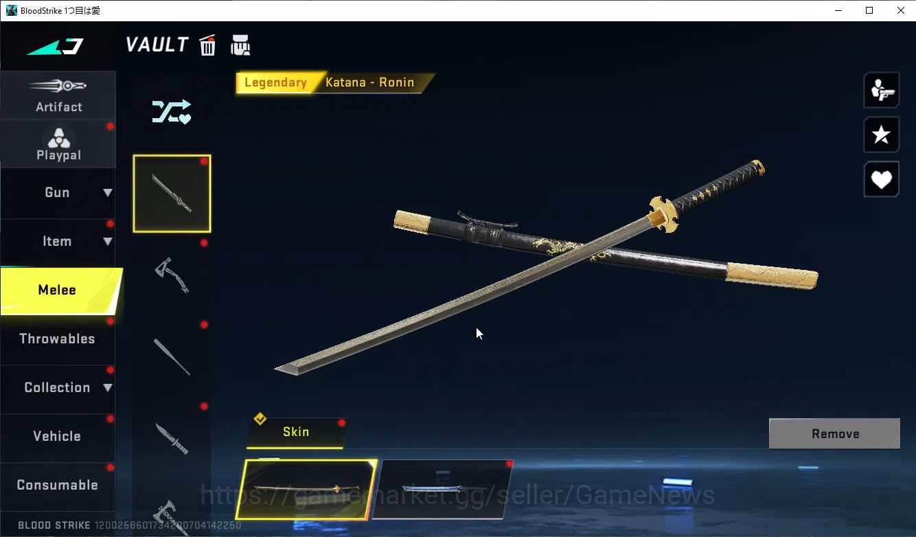 Blood Strike Accounts ASIA|1 ETERNAL MP5-Dominator|10 ULTRA[UMP45,INP9,E image 12