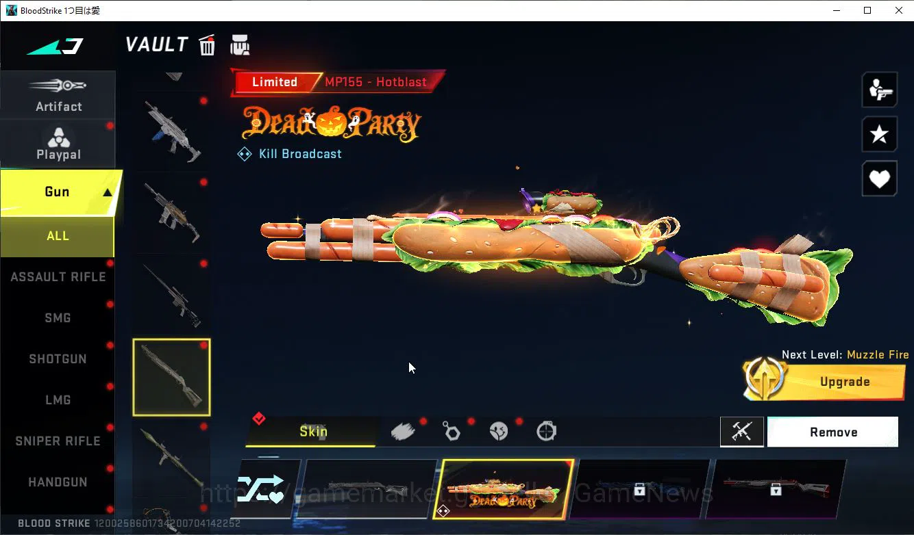 Blood Strike Accounts ASIA|1 ETERNAL MP5-Dominator|10 ULTRA[UMP45,INP9,E image 13
