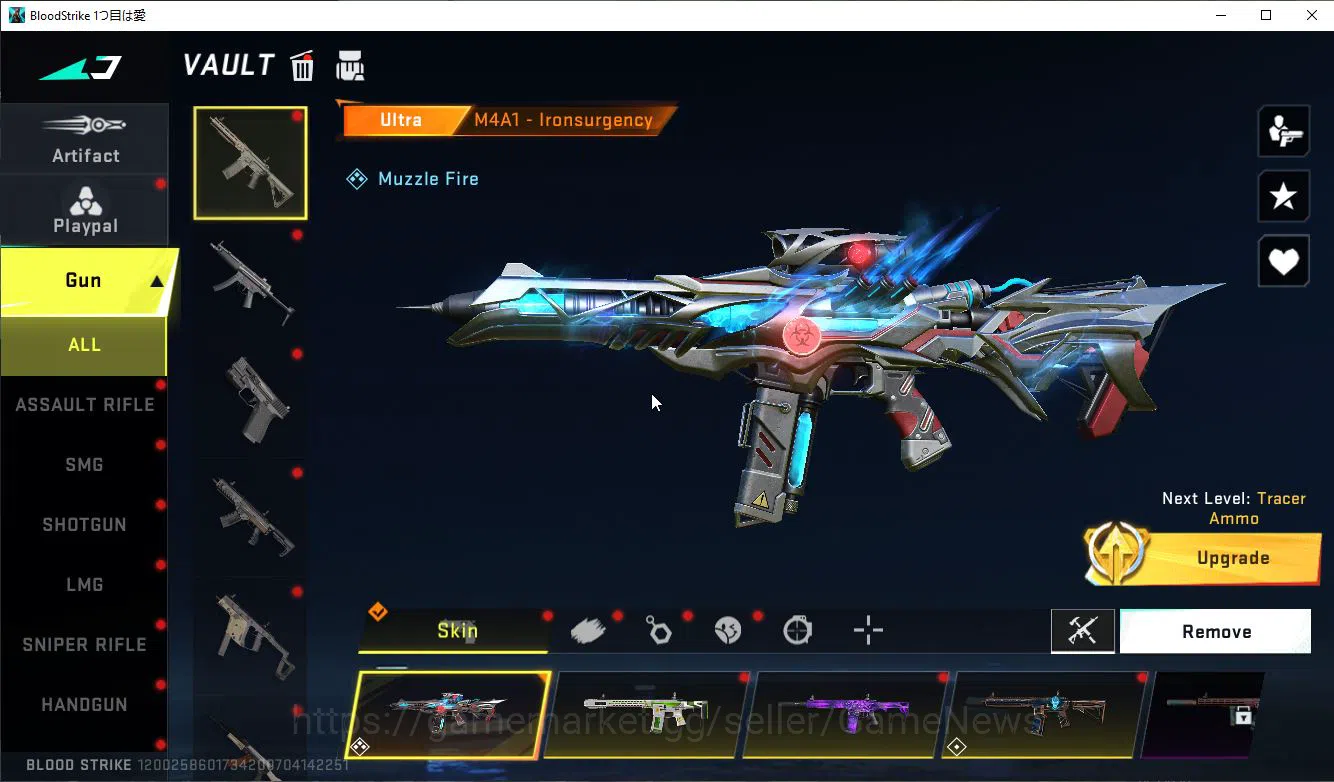 Blood Strike Accounts ASIA|1 ETERNAL MP5-Dominator|10 ULTRA[UMP45,INP9,E image 4