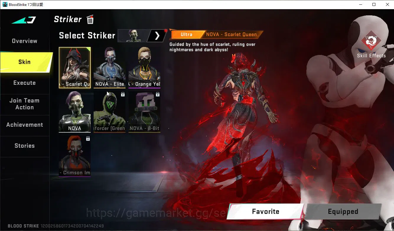 Blood Strike Accounts ASIA|1 ETERNAL MP5-Dominator|10 ULTRA[UMP45,INP9,E image 6