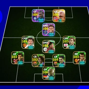 eFootball Accounts Legends & Iconic Players COLECTIVE 3223+ | BIGTIME E HALLAND x D DOUE x MARCUS THURAM x P SCHOLES x B