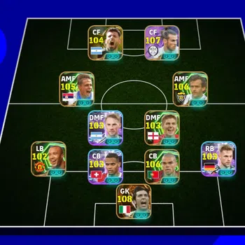 eFootball Accounts Legends & Iconic Players EFOOTBALL 2026 | G BALE COLAB NARUTO,BIGTIME BUFON,PLATINI,DRAGAN STOJKOVIC,S