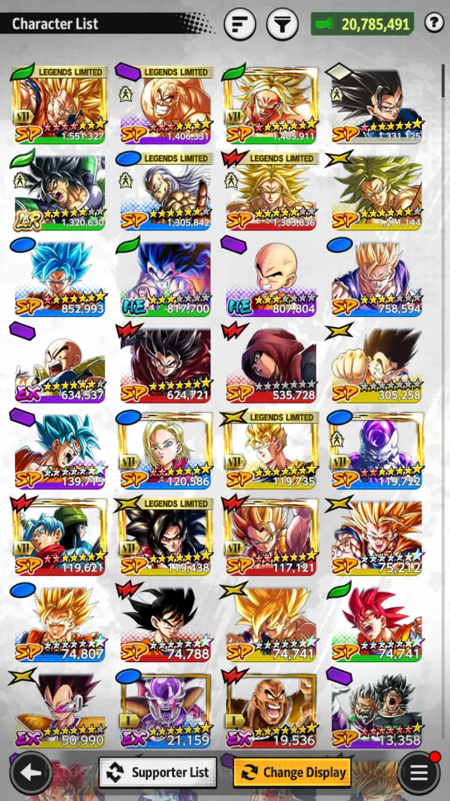 Dragon Ball Legends Accounts Android | Lv 177 |20 M Total Power|1 UL|1 LR| LR B image 3