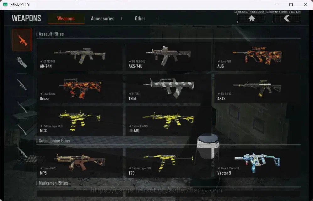 Arena Breakout Accounts Mobile | | LV 26 | SV 14.7 M | CV 13.1 M | ET AK-7 image 13