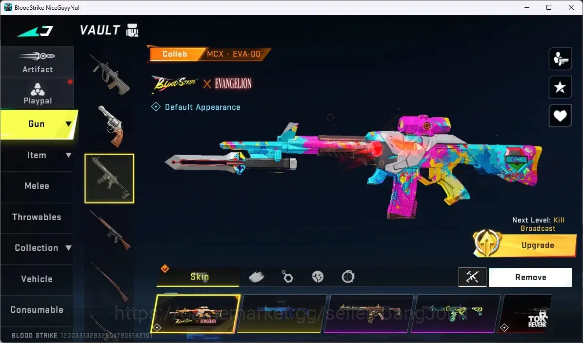 Blood Strike Accounts ASIA |1 ETERNAL: QBZ95|1 AOT|2 Limited Gun|4 Ultra image 10