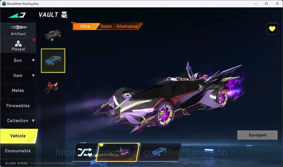 Blood Strike Accounts ASIA |1 ETERNAL: QBZ95|1 AOT|2 Limited Gun|4 Ultra image 15
