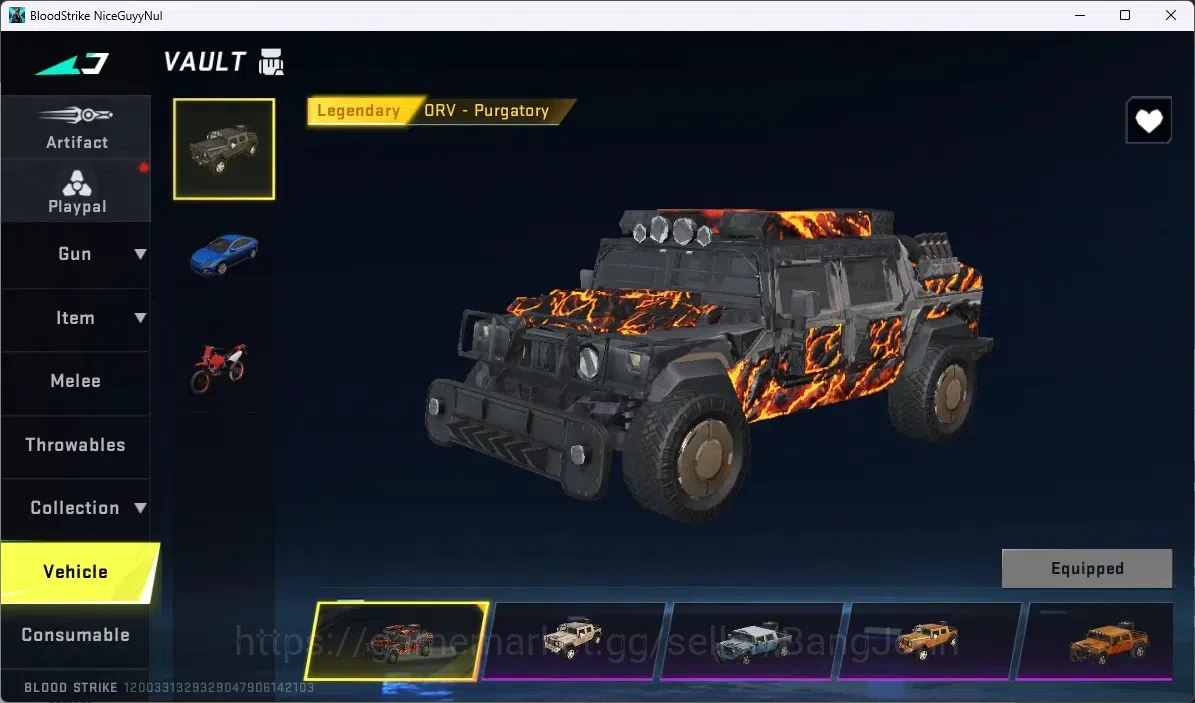 Blood Strike Accounts ASIA |1 ETERNAL: QBZ95|1 AOT|2 Limited Gun|4 Ultra image 16