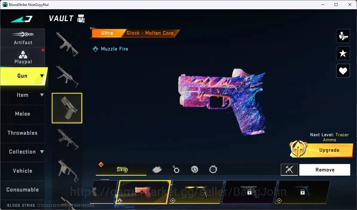 Blood Strike Accounts ASIA |1 ETERNAL: QBZ95|1 AOT|2 Limited Gun|4 Ultra image 4