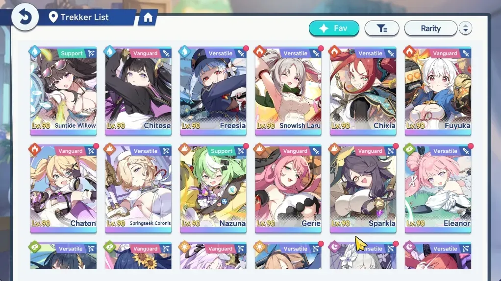 Stella Sora Accounts Global Lv 40|20 SSR 13 Limited|Fuyuka T3,Shia T1,Eleanor,Suntide Willow,etc|37SSR Disc|20K SDust,5 1