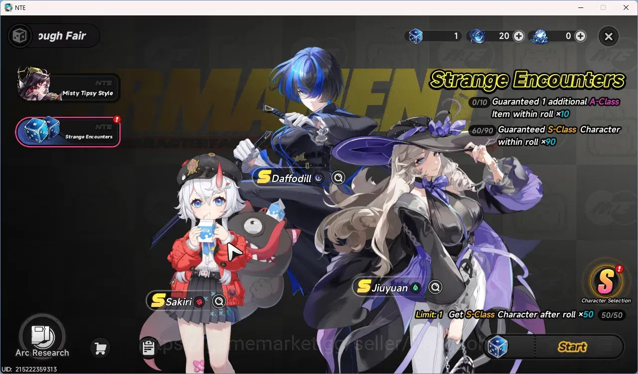 Neverness to Everness Accounts EU | Starter Lv 3 | 1 SSR Hotori + 3 SR Char + 1 S image 2