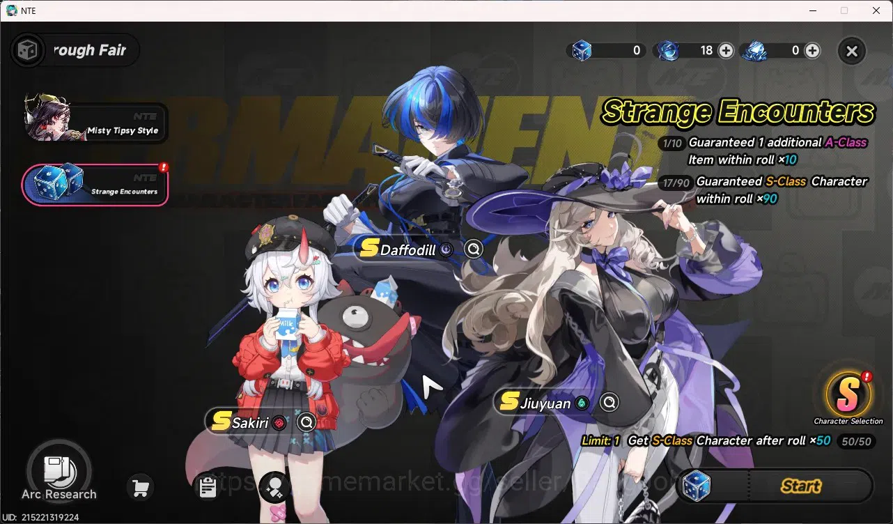 Neverness to Everness Accounts NA | Lv 22 | 5 SSR (Nanally, Daffodill, Jiuyuan) + image 2
