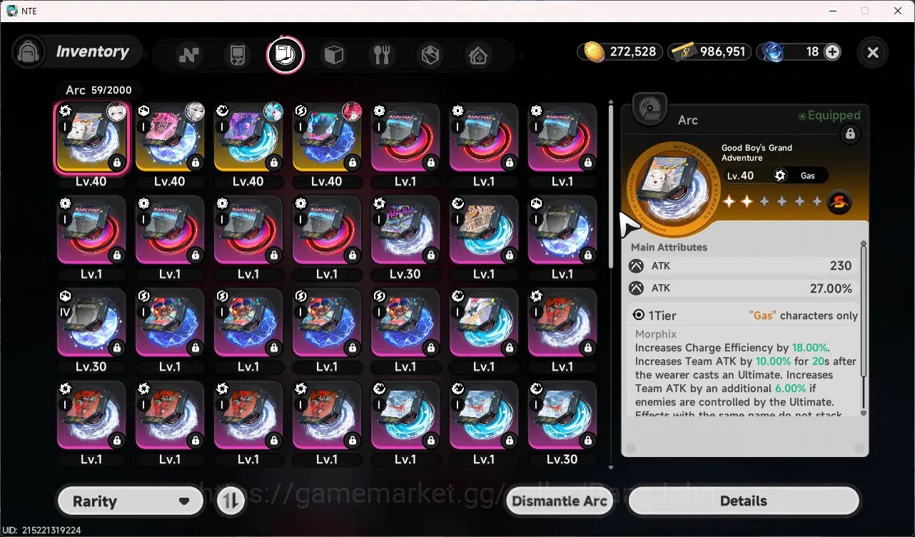 Neverness to Everness Accounts NA | Lv 22 | 5 SSR (Nanally, Daffodill, Jiuyuan) + image 8