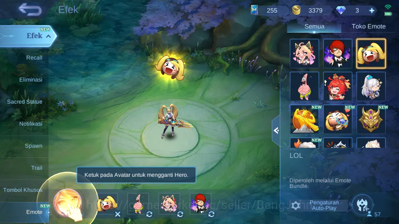 Mobile Legends: Bang Bang Accounts GLOBAL Hero 57 Skin 81 Lightborn Harith | CC Nata  image 10