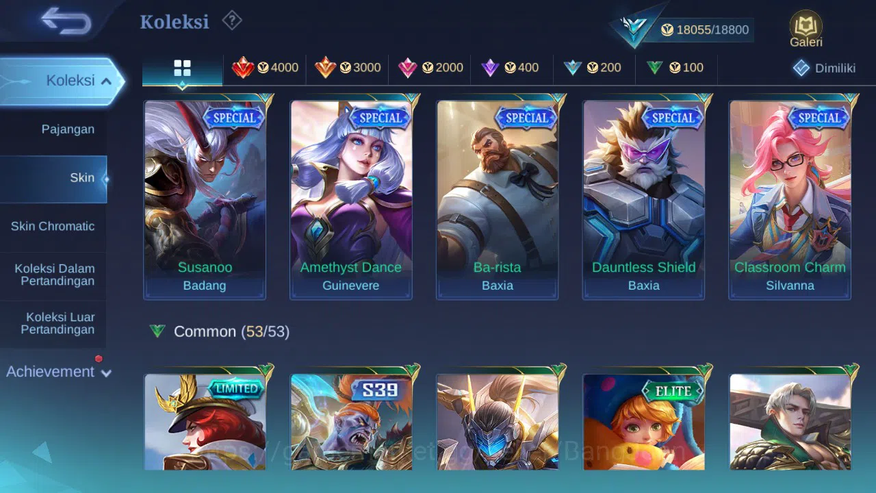 Mobile Legends: Bang Bang Accounts GLOBAL Hero 57 Skin 81 Lightborn Harith | CC Nata  image 6