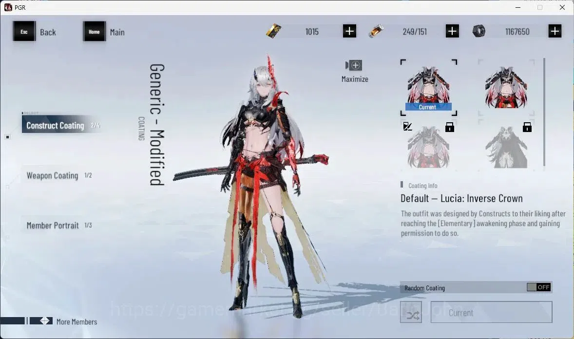 Punishing: Gray Raven Accounts NA | Lv.52 | [S Lucia IV,S Crocotto,S Lucia CW] |1 image 7