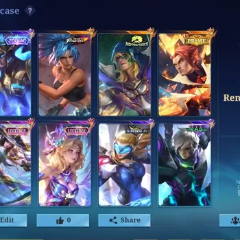 Mobile Legends: Bang Bang Accounts Collector Global|306 Skin|Renowned|Mistbender Aldous|Prime Yu Zhong|Luckybox