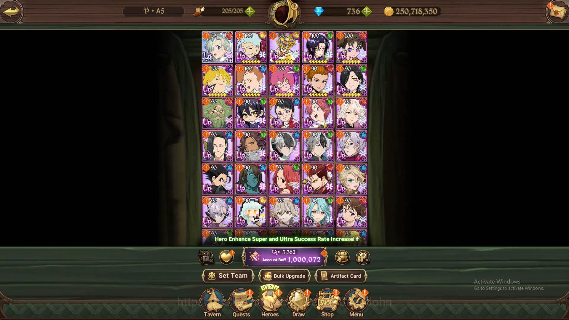 The Seven Deadly Sins: Grand Cross Accounts ASIA|1m CC|DM 736|1LR Elizabeth|Collab Tamaki Kota image 8