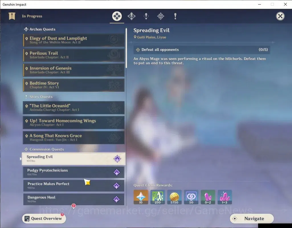 Genshin Impact Accounts ASIA |AR 50|PremTeam [Flins,Columbina,Ineffa]|4 Li image 10
