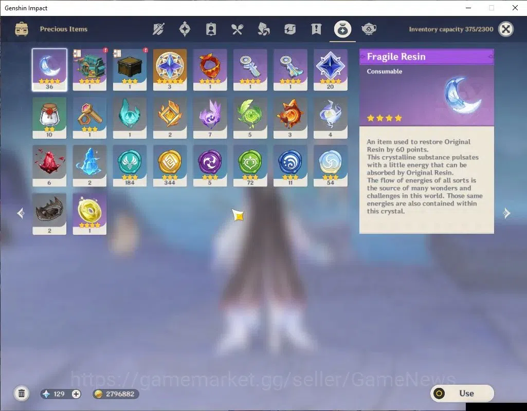 Genshin Impact Accounts ASIA |AR 50|PremTeam [Flins,Columbina,Ineffa]|4 Li image 7