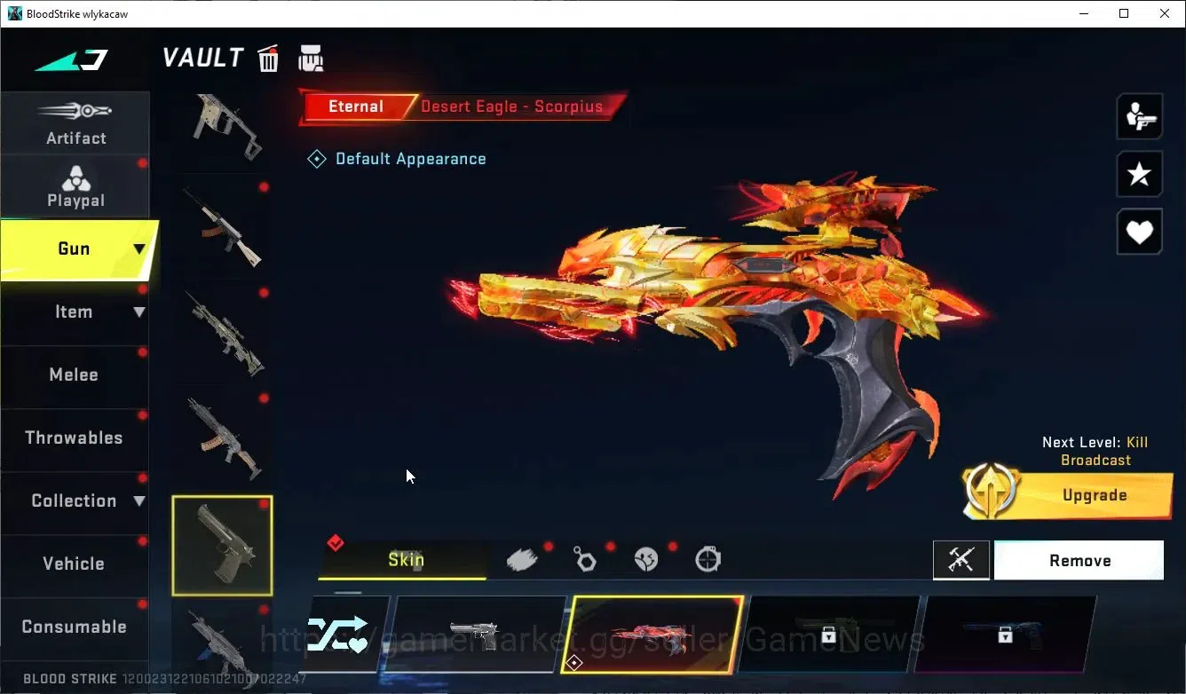 Blood Strike Accounts ASIA|Eternal DEagle-Scorpius|Collab TokRev MCX,FN2 image 10