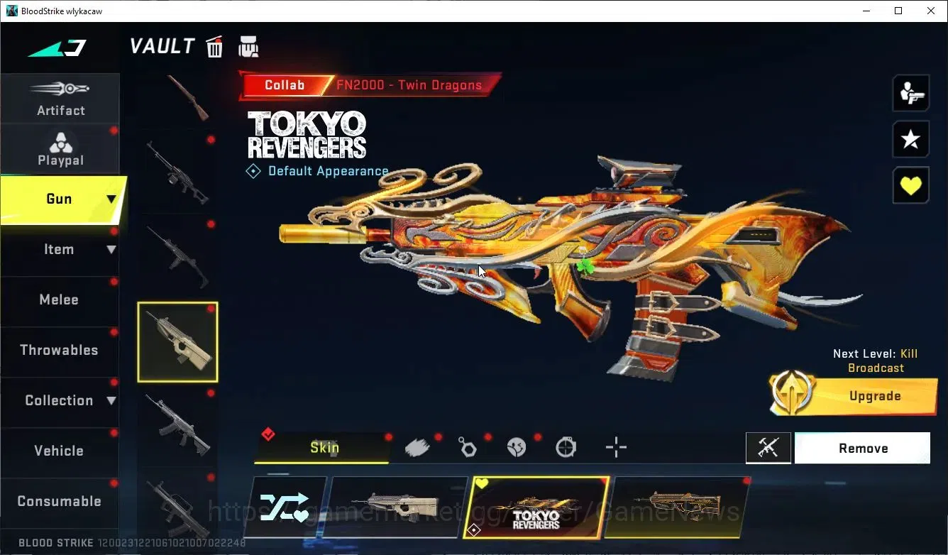 Blood Strike Accounts ASIA|Eternal DEagle-Scorpius|Collab TokRev MCX,FN2 image 13