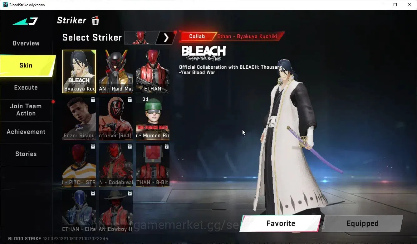 Blood Strike Accounts ASIA|Eternal DEagle-Scorpius|Collab TokRev MCX,FN2 image 3