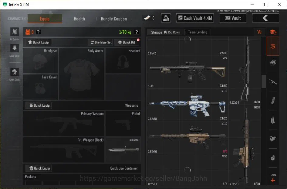 Arena Breakout Accounts MOBILE|LVL30 SV 18,6M|CV 4,3M|SK WEAPON=KOI LR-AR2 image 8