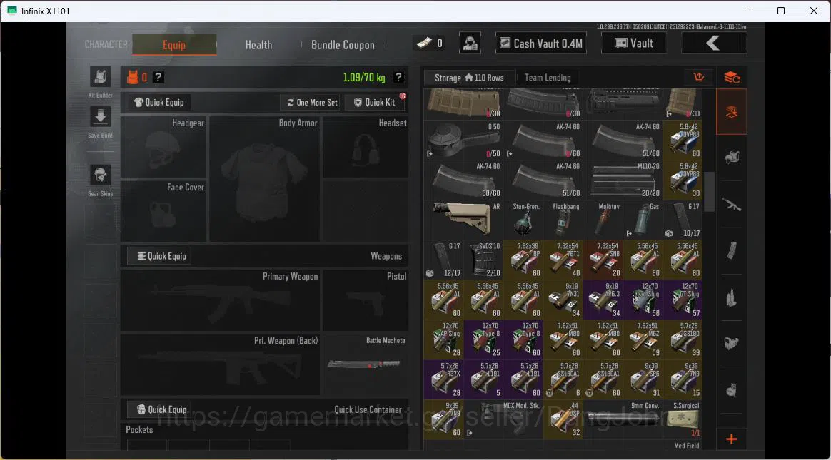 Arena Breakout Accounts MOBILE Lvl 30 |SV 9,9M |CV 0,4M|MORE SKIN,B MACHET image 8