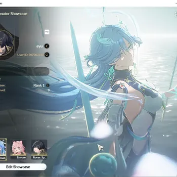 Wuthering Waves Accounts Starter NA|UL 9|1 Limited (QingXiao) |Character*5 Standard (Encore)|Data Bank Level 4|Female MC|log