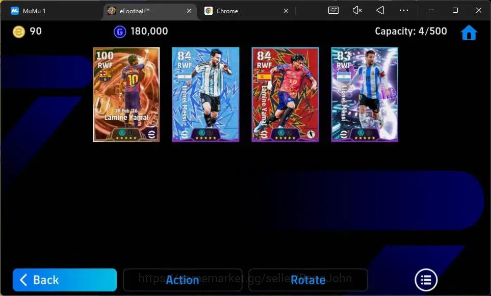 eFootball Accounts Mobile |PW 2553| Starter | Bigtime Yamal |Showtime image 3