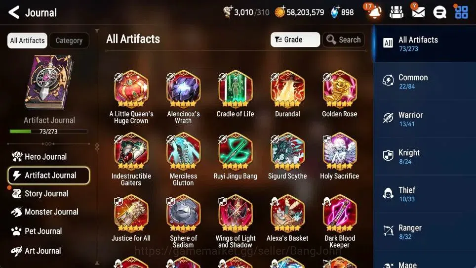 Epic Seven Accounts Global | 11 ML(CPavel,Judge Kise,SECeline,AVildred image 17