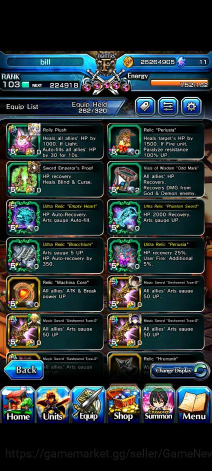 Grand Summoners Accounts Global|Rank 103|23 Ascend+11 TW|[S Miyu,Touma,LM I image 7