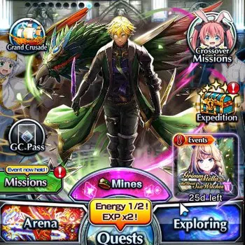 Grand Summoners End-Game Global|Rank 103|23 Ascend+11 TW|[S Miyu,Touma,LM I image 1