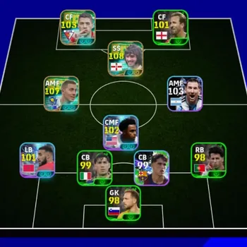 eFootball Accounts Others Android|PW 3122|Show Time:Weston,Noussair Mazzraoul|Epic: George Best,Eden Hazard,Luis Suarez