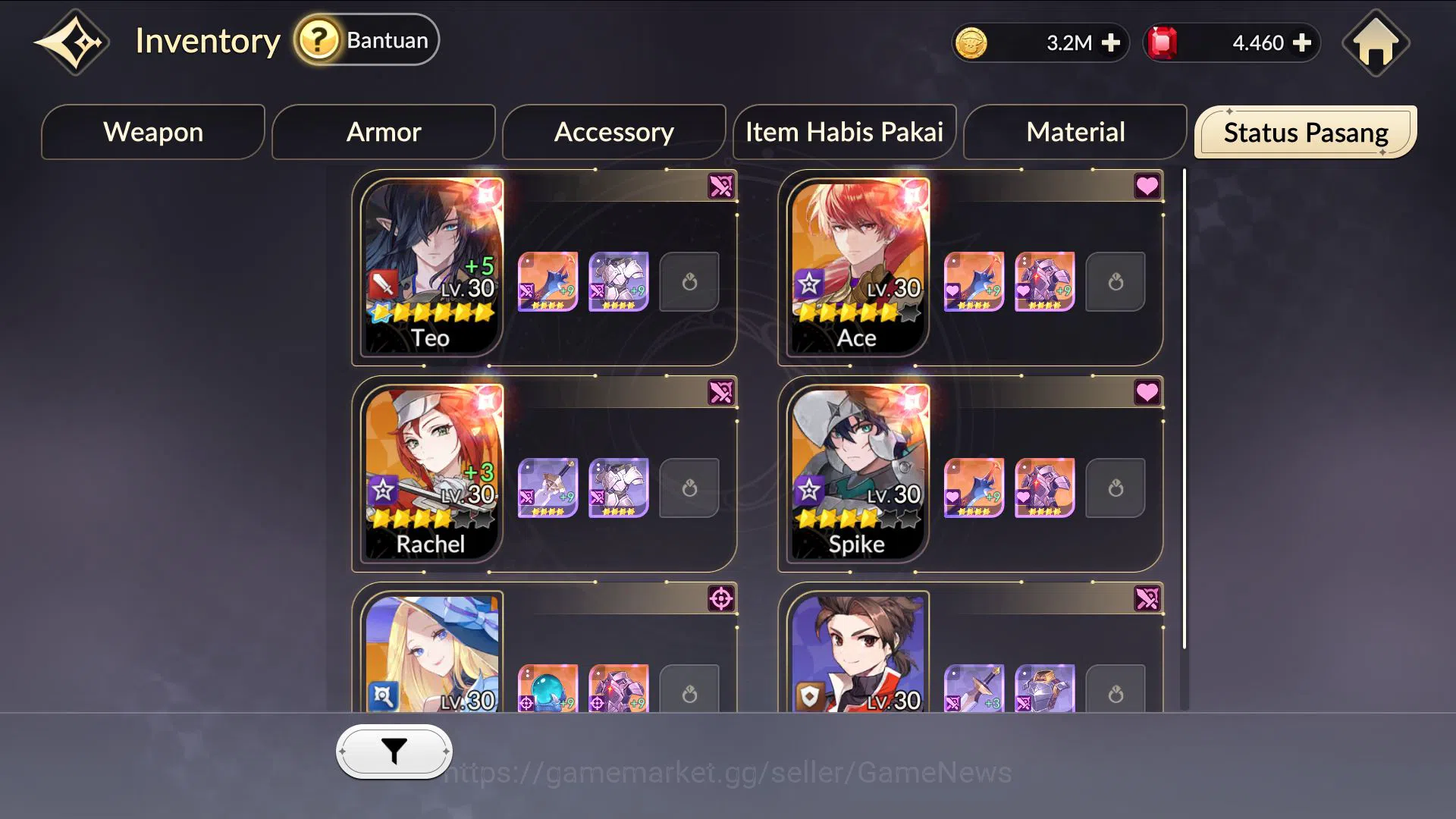 Seven Knights Re:Birth Accounts [Re:BIRTH]SEAl|9 Legendary(Teo Tc1,Eileene,Velika, image 16