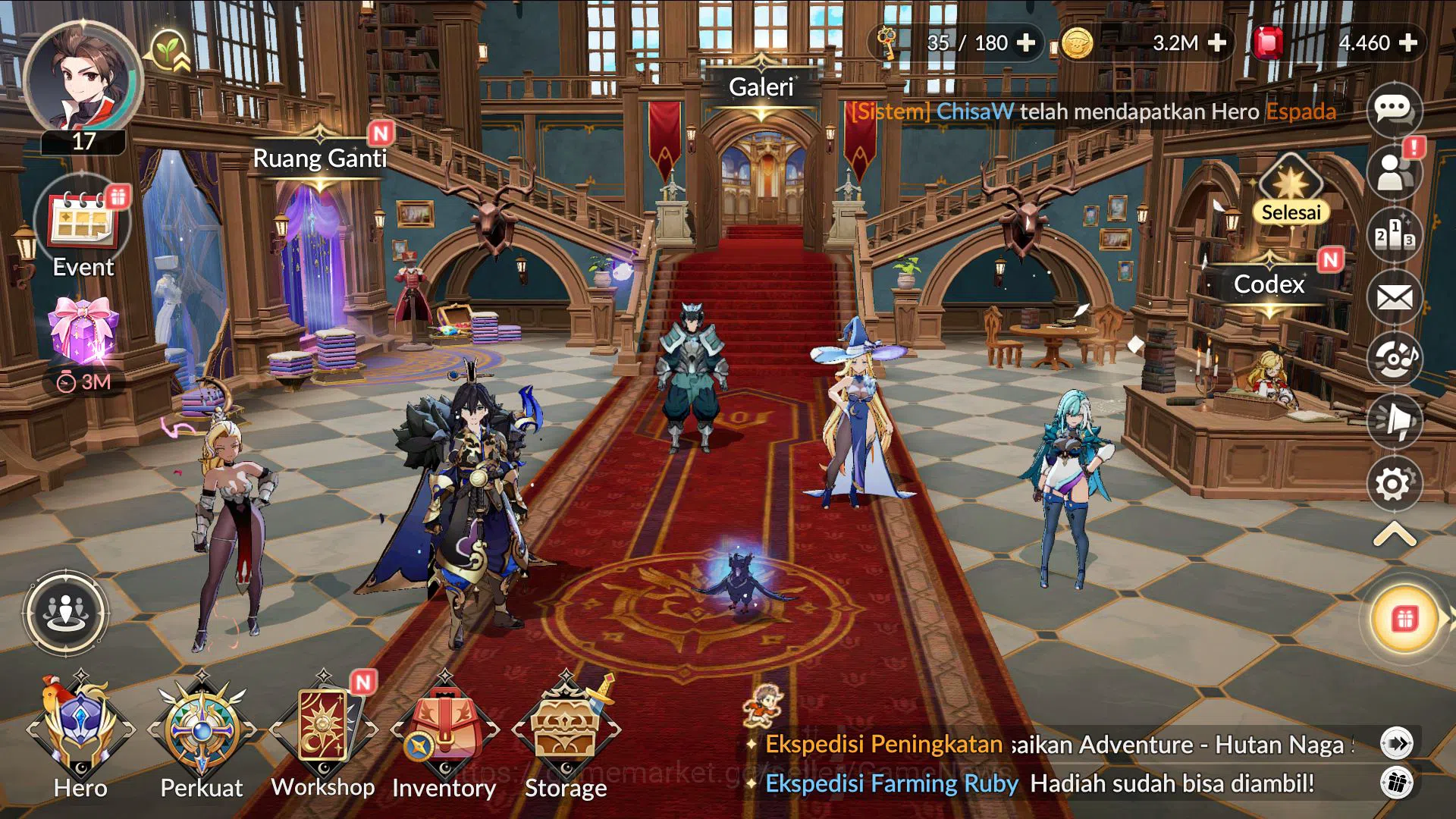 Seven Knights Re:Birth Accounts [Re:BIRTH]SEAl|9 Legendary(Teo Tc1,Eileene,Velika, image 2