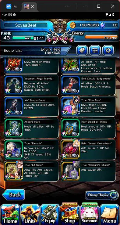 Grand Summoners Accounts Others GLOBAL|15 Ascend|Summer Miyu,Kirisame,DA Luahn,Islid PinacleSummer Luvia |check SS|GS093B 5