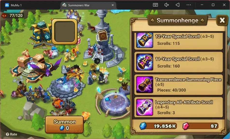 Summoners War: Sky Arena Accounts GLOBAL | NB 5 TESHAR,Starter Gacha 115 12Y+160 11Y image 3