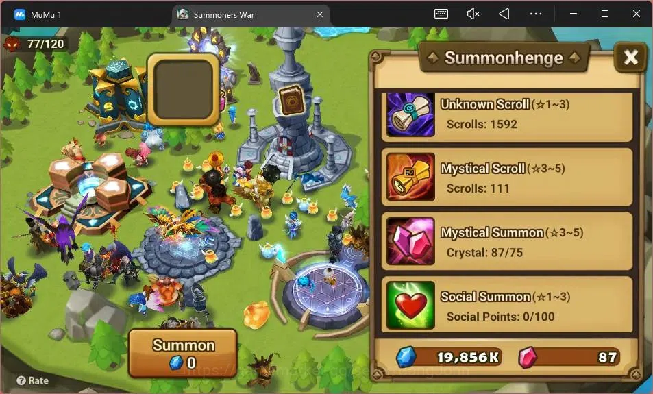 Summoners War: Sky Arena Accounts GLOBAL | NB 5 TESHAR,Starter Gacha 115 12Y+160 11Y image 5