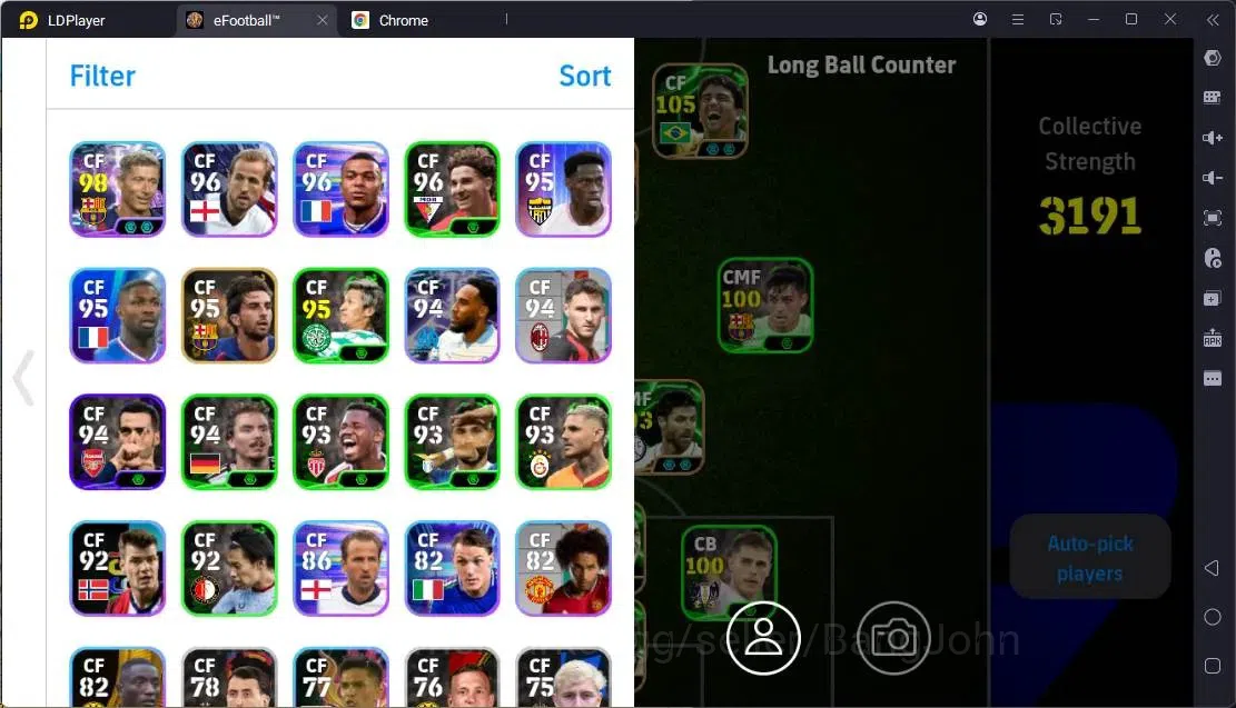 eFootball Accounts Mobile|PW 3191|Bigtime Ronaldinho,Yamal|Epic Buffo image 2
