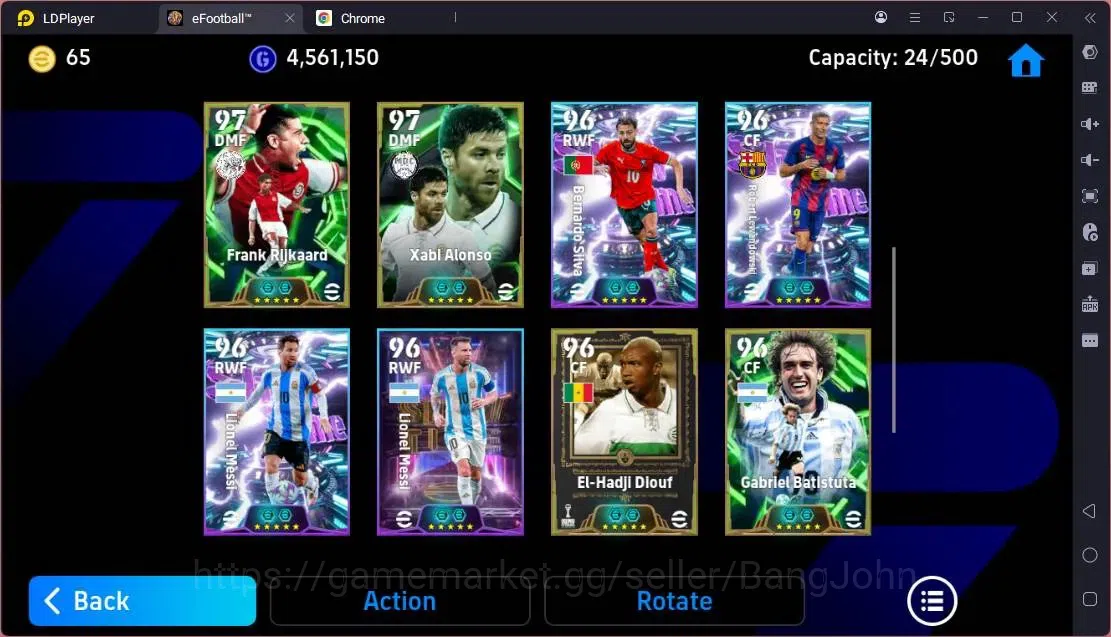 eFootball Accounts Mobile|PW 3191|Bigtime Ronaldinho,Yamal|Epic Buffo image 5
