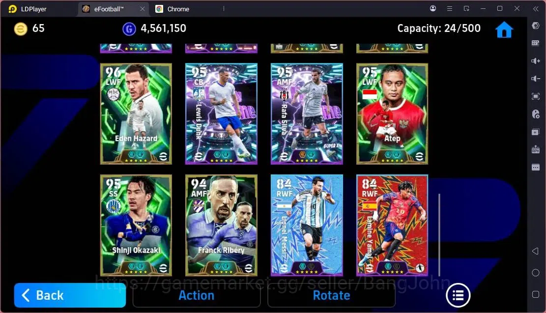 eFootball Accounts Mobile|PW 3191|Bigtime Ronaldinho,Yamal|Epic Buffo image 6