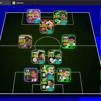 eFootball High-End Mobile|PW 3191|Bigtime Ronaldinho,Yamal|Epic Buffo image 1