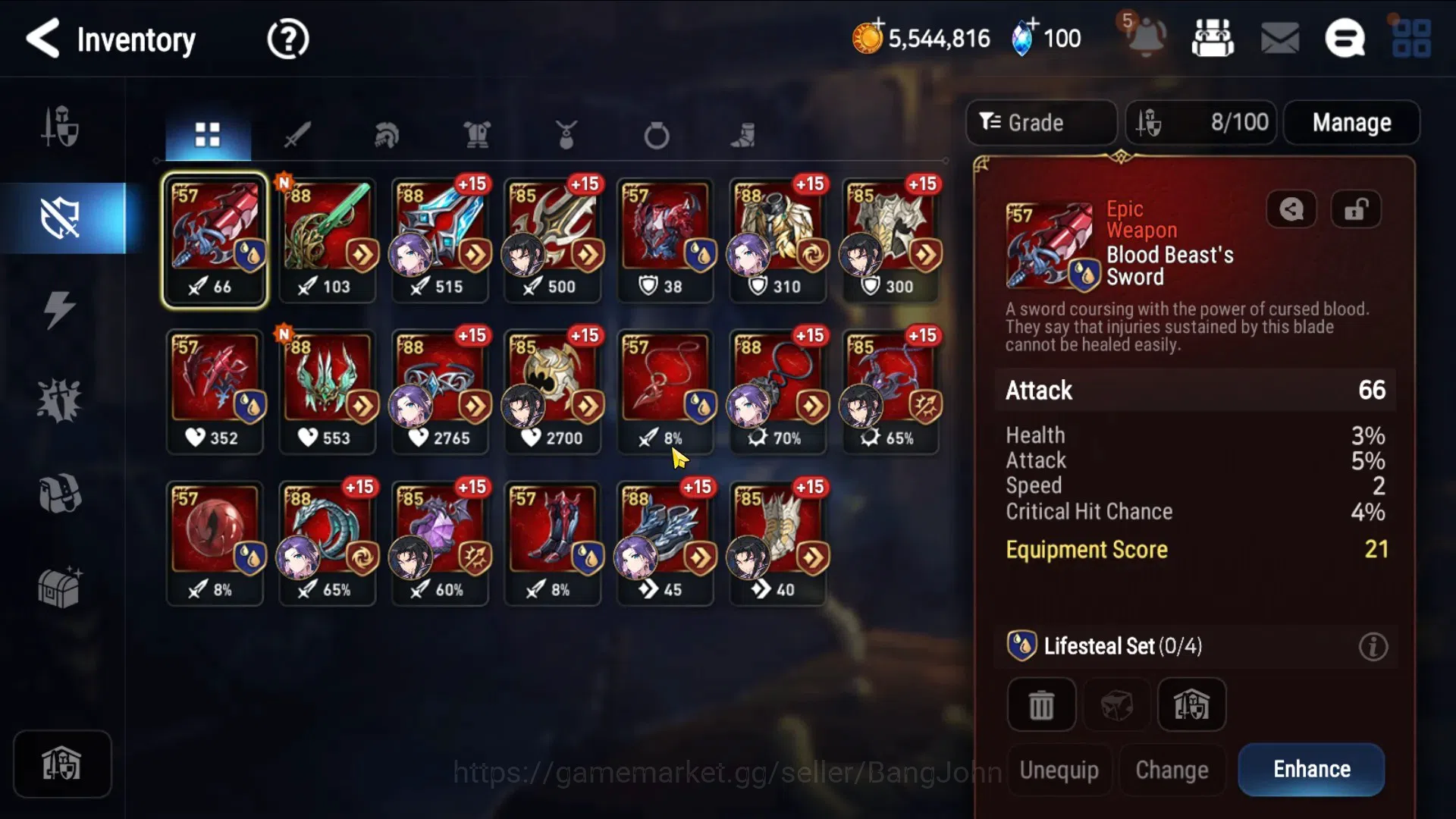 Epic Seven Accounts Global Unverif | Fresh Starter | 3ML (Harsetti, AT image 4