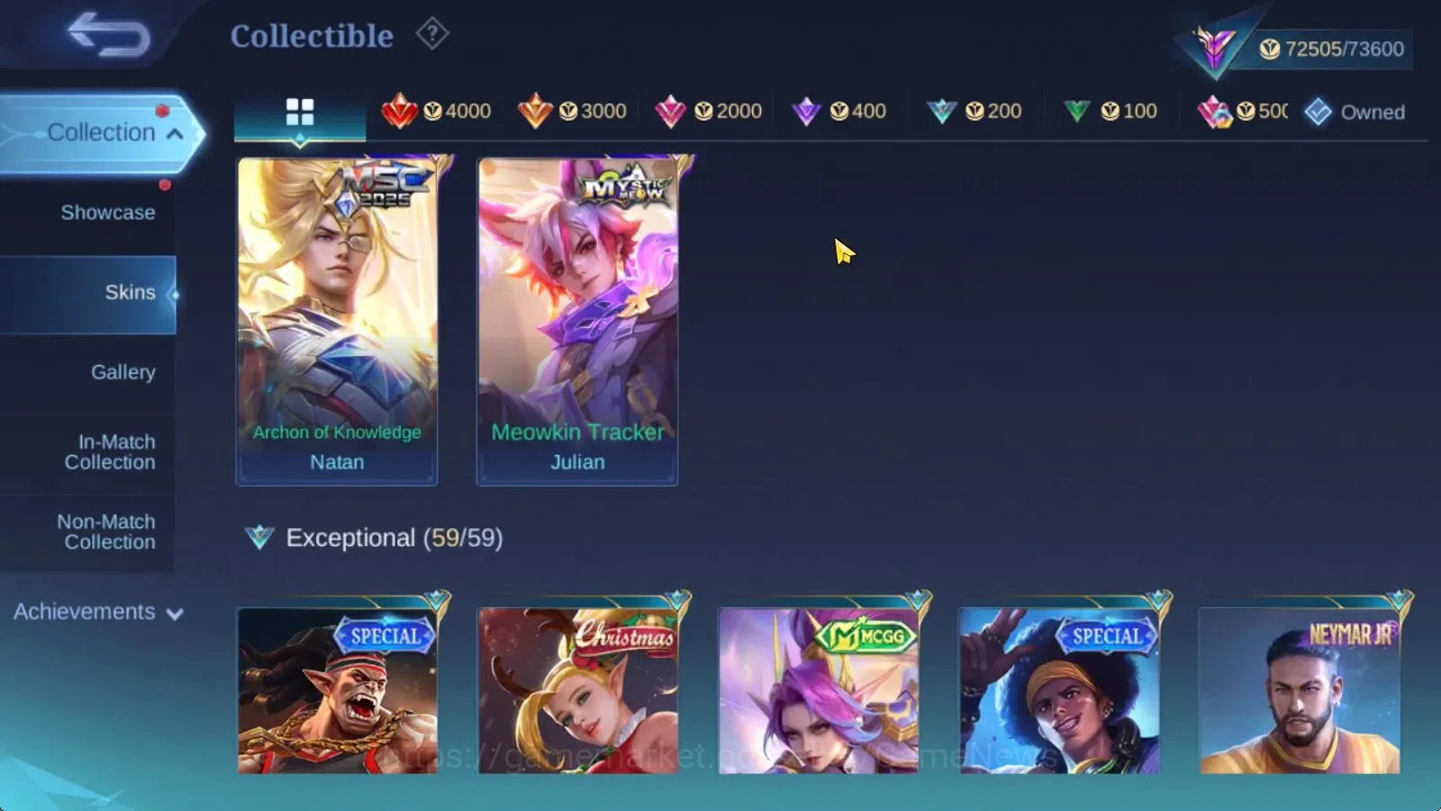 Mobile Legends: Bang Bang Accounts Hero 120|Skin 273|High Glory 54|Prime Claude,KOF K image 16