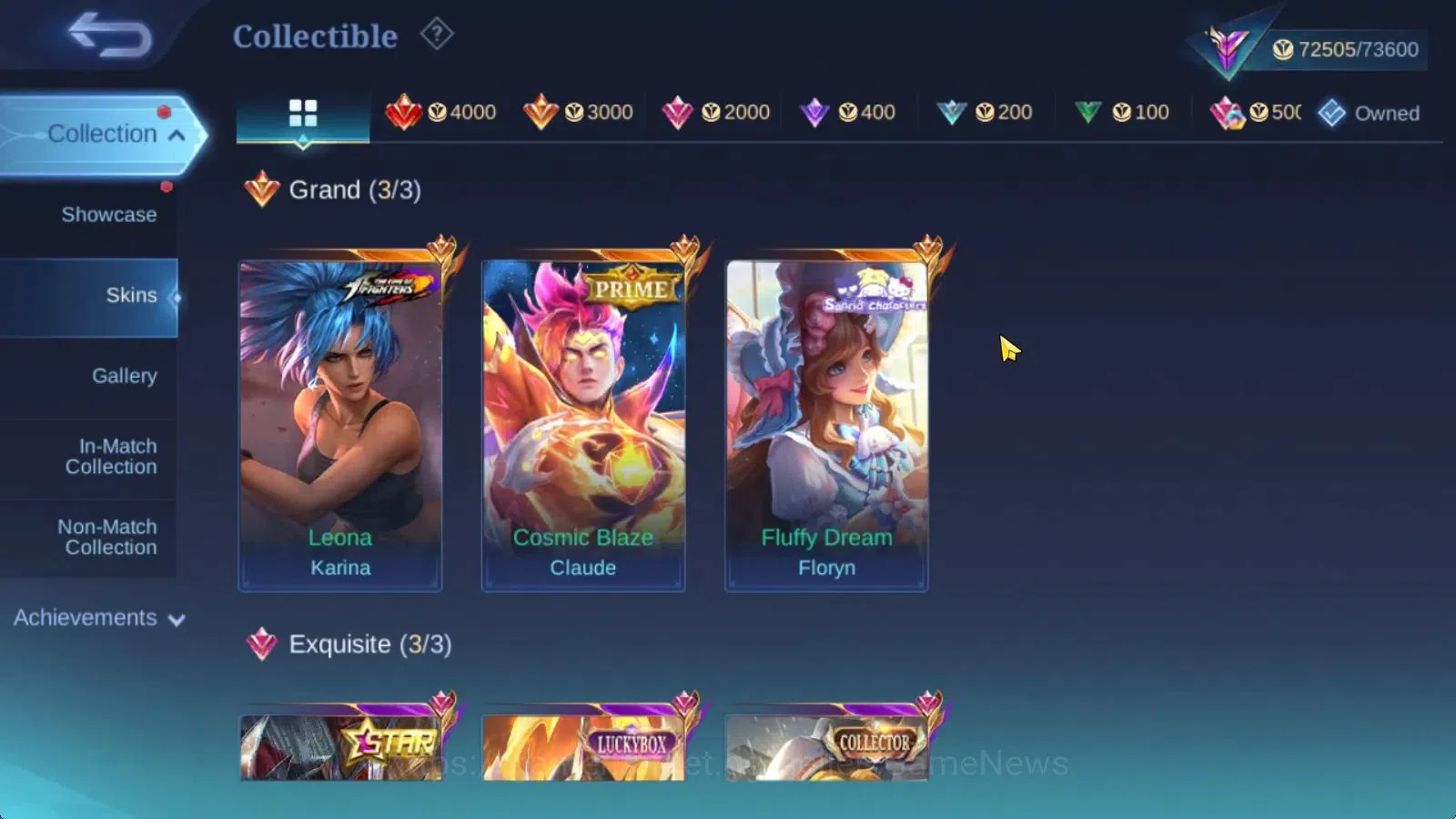Mobile Legends: Bang Bang Accounts Hero 120|Skin 273|High Glory 54|Prime Claude,KOF K image 6