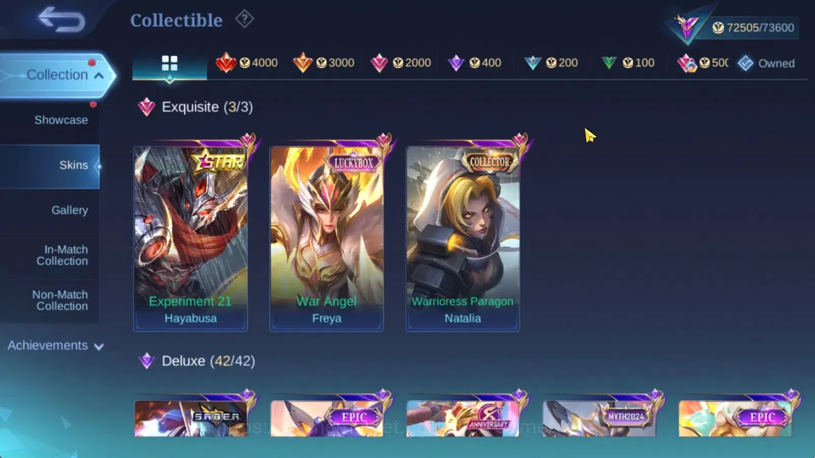 Mobile Legends: Bang Bang Accounts Hero 120|Skin 273|High Glory 54|Prime Claude,KOF K image 7